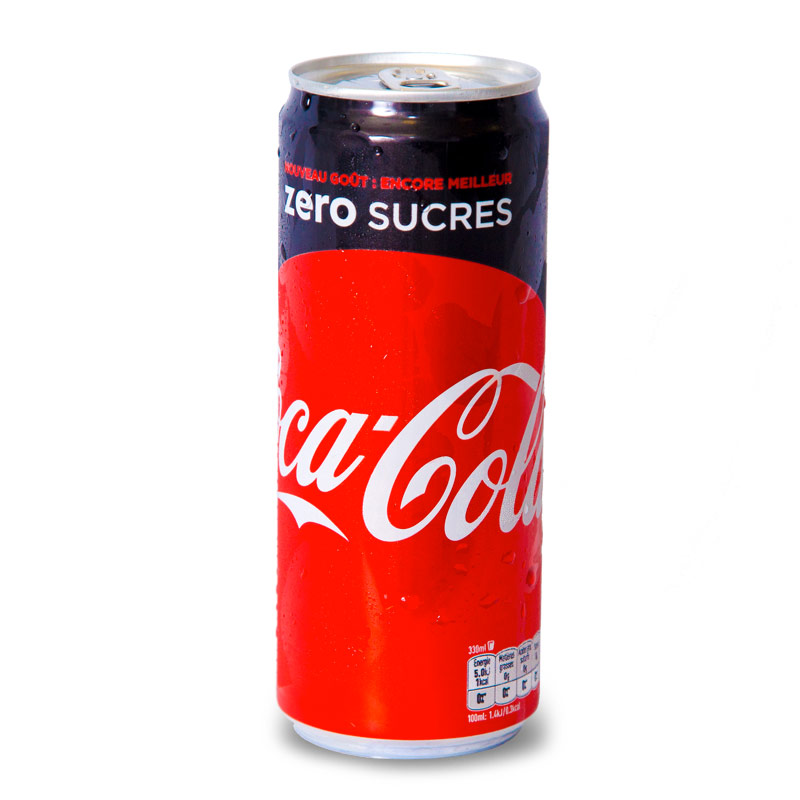 coca cola zéro sucres